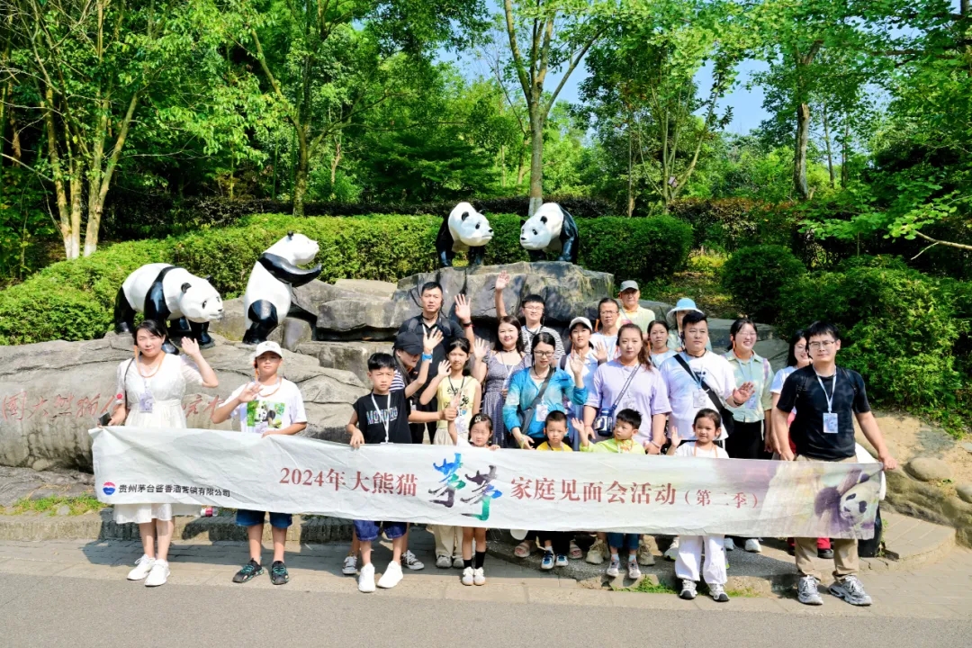 與大熊貓親密互動！河南茅醬“茅茅”家庭見面會公益旅行圓滿結束