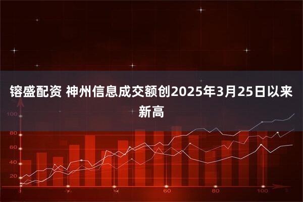 镕盛配资 神州信息成交额创2025年3月25日以来新高