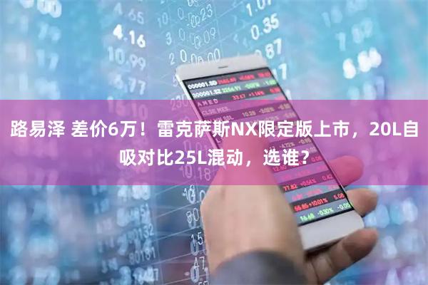 路易泽 差价6万！雷克萨斯NX限定版上市，20L自吸对比25L混动，选谁？